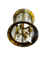 Cargar imagen en el visor de la galería, Vintage Brass Hanging Light
