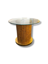 Load image into Gallery viewer, Bamboo Base Side Table - DeFrenS
