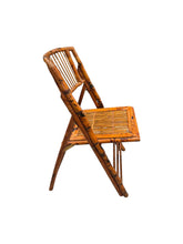 Load image into Gallery viewer, Set of 2-Bamboo Folding Chairs
