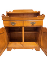 Charger l'image dans la galerie, Wood Hutch Cabinet
