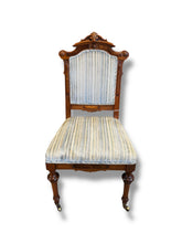 Load image into Gallery viewer, Striped Side Chair
