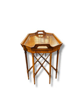 Cargar imagen en el visor de la galería, Wood Tray w/ Legs Table
