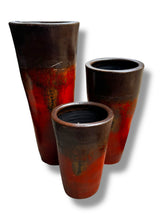 Load image into Gallery viewer, XL Red/Brown Planter
