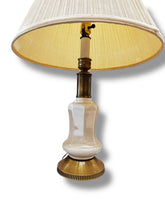 Carica l'immagine nel visualizzatore di Gallery, Brass/Porcelain Table Lamp - DeFrenS
