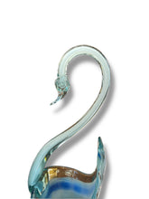 Load image into Gallery viewer, Blue Glass Swan
