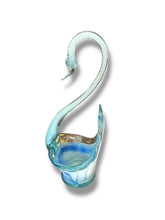 Load image into Gallery viewer, Blue Glass Swan

