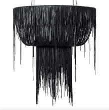 Carica l&#39;immagine nel visualizzatore di Gallery, Large Oval Urchin Leather Chandelier - DeFrenS
