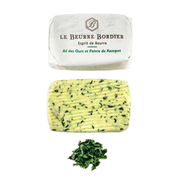 Le Beurre Bordier Kampot and Garlic Butter - DeFrenS
